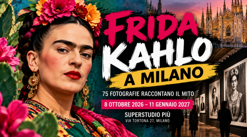 Frida Kahlo arriva a Milano: 75 fotografie raccontano la vita e i segreti dell’artista messicana