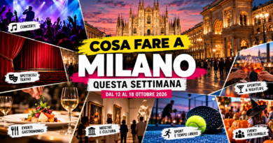 Cosa fare a Milano questa settimana: concerti, spettacoli, teatro e grandi eventi dal 12 al 18 ottobre 2026