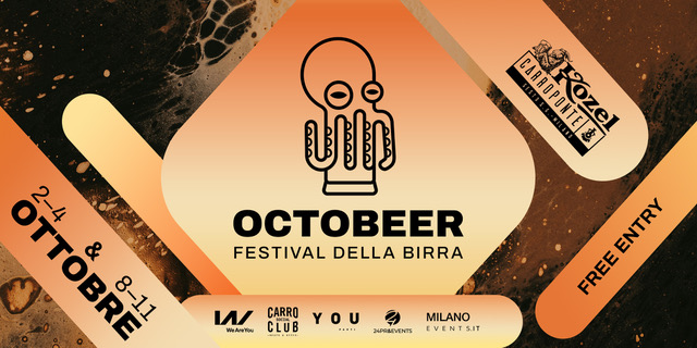 OCTOBEER 2026: al Carroponte arriva il Festival della Birra con ingresso gratuito, street food e musica